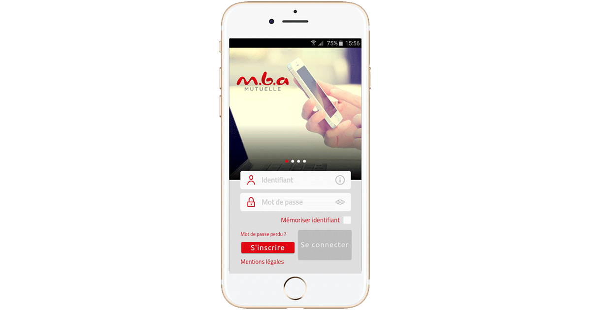 L'application mobile MBA Mutuelle